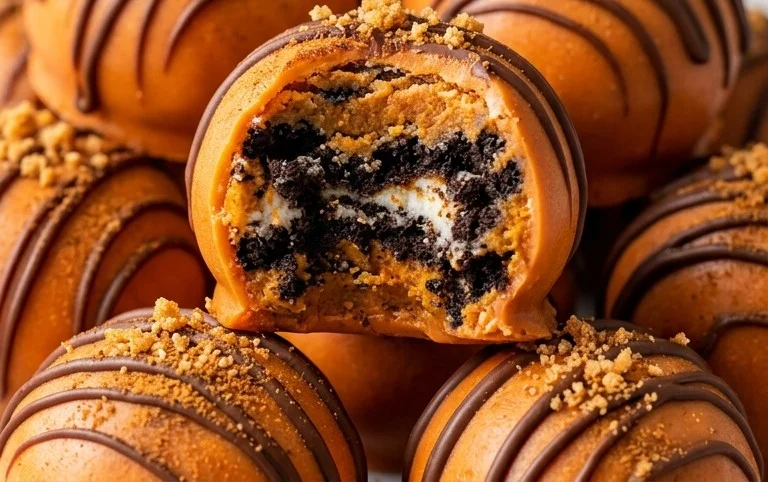 Pumpkin Oreo Balls