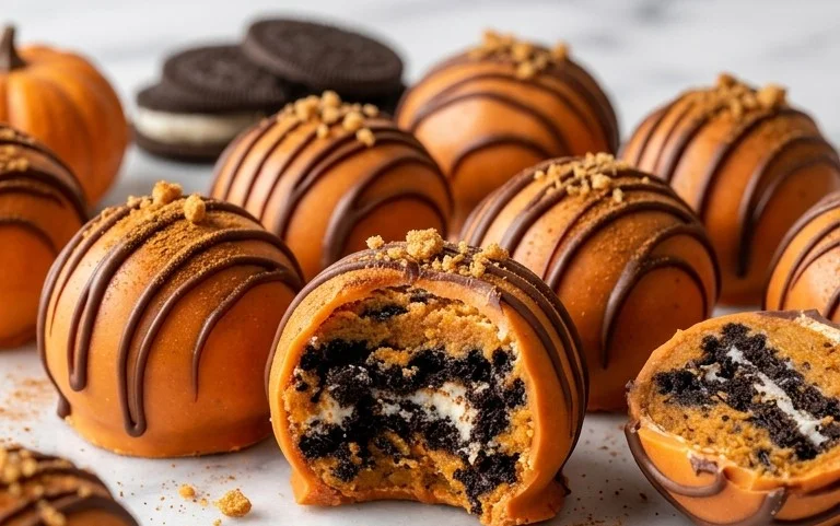 Pumpkin Oreo Balls – Easy Fall Treat Recipe