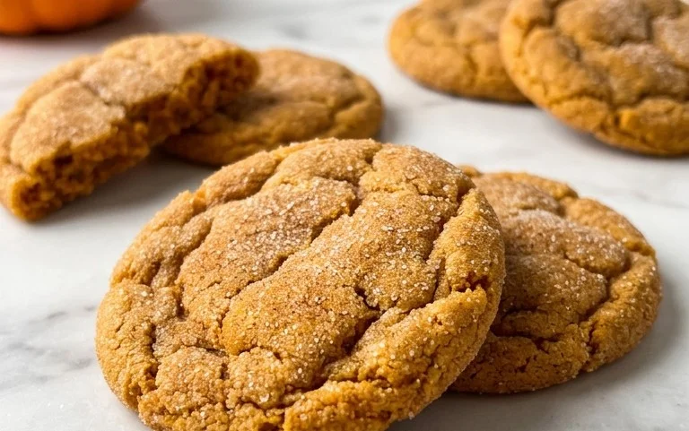 Chewy Pumpkin Snickerdoodle Cookies – Delicious Fall Treat