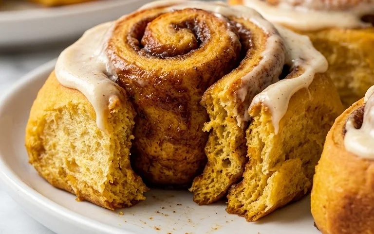 Pumpkin Cinnamon Rolls