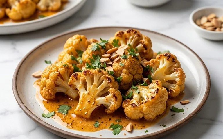Creamy Butter Cauliflower-Weeknight Indian Inspired Dish