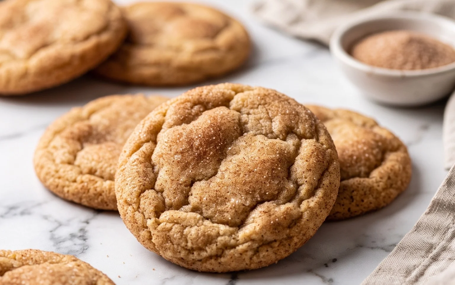 Easy Cream Cheese Cinnamon Sugar Cookies