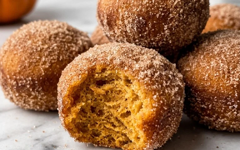 Easy Baked Pumpkin Donut Holes – Simple & Delicious